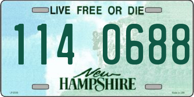 NH license plate 1140688