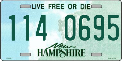 NH license plate 1140695