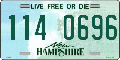 NH license plate 1140696