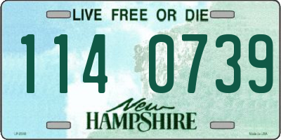 NH license plate 1140739