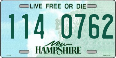 NH license plate 1140762