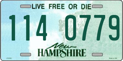 NH license plate 1140779