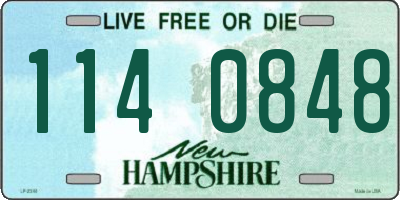 NH license plate 1140848