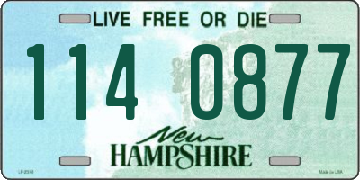 NH license plate 1140877