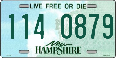NH license plate 1140879