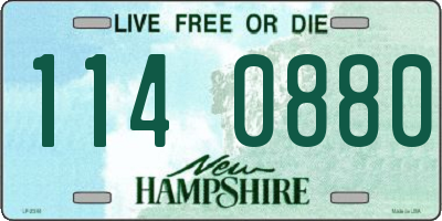 NH license plate 1140880