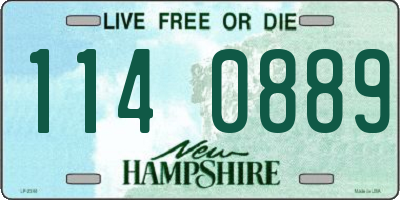 NH license plate 1140889