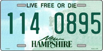 NH license plate 1140895