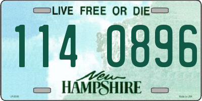 NH license plate 1140896