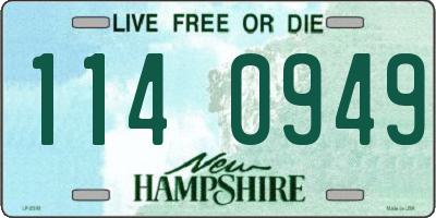 NH license plate 1140949