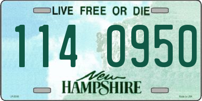 NH license plate 1140950