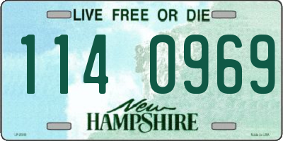 NH license plate 1140969