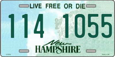 NH license plate 1141055