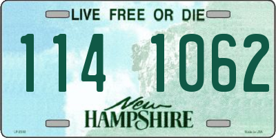 NH license plate 1141062