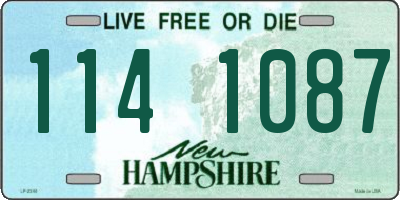 NH license plate 1141087
