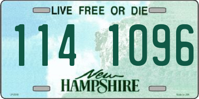 NH license plate 1141096