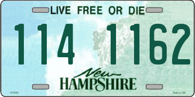 NH license plate 1141162
