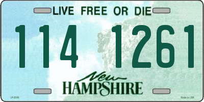 NH license plate 1141261