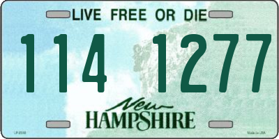 NH license plate 1141277