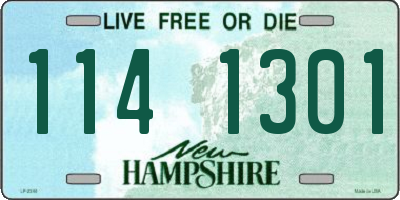 NH license plate 1141301