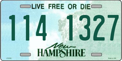 NH license plate 1141327