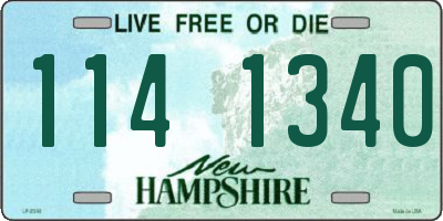 NH license plate 1141340