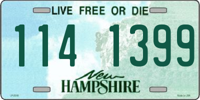 NH license plate 1141399