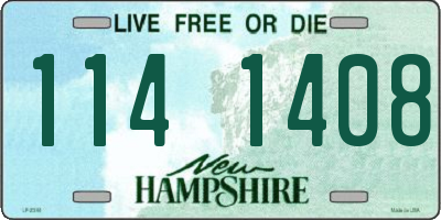 NH license plate 1141408