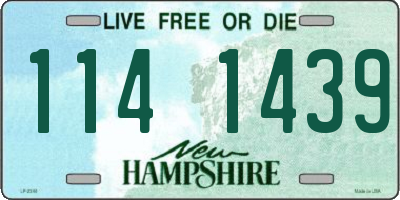 NH license plate 1141439