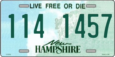 NH license plate 1141457