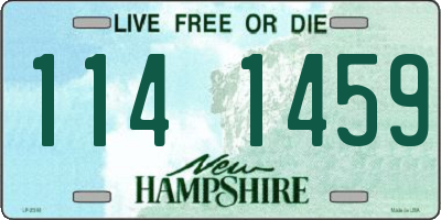 NH license plate 1141459