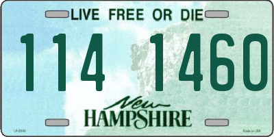 NH license plate 1141460