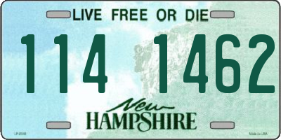 NH license plate 1141462