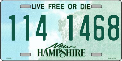 NH license plate 1141468