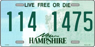 NH license plate 1141475