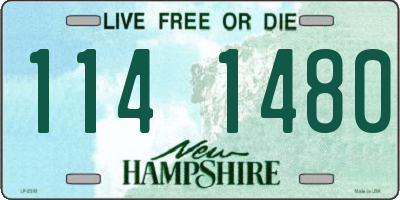 NH license plate 1141480