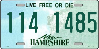 NH license plate 1141485