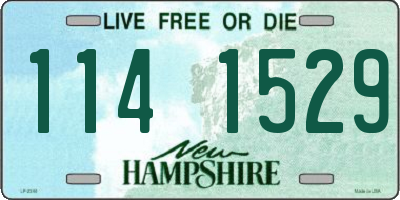 NH license plate 1141529