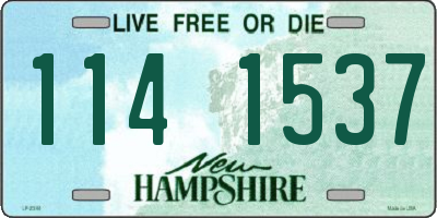 NH license plate 1141537