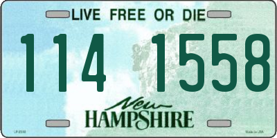NH license plate 1141558