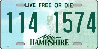 NH license plate 1141574