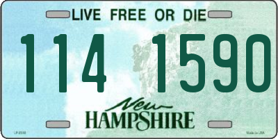 NH license plate 1141590
