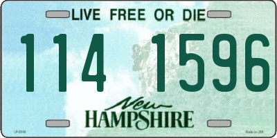 NH license plate 1141596