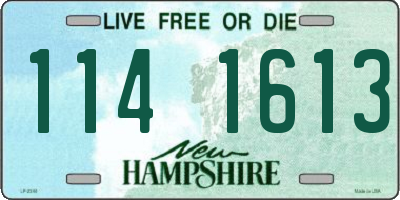 NH license plate 1141613