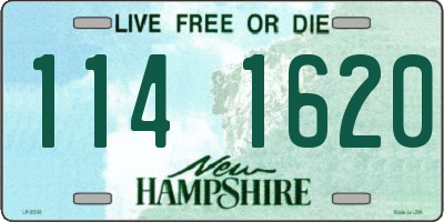 NH license plate 1141620