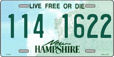 NH license plate 1141622