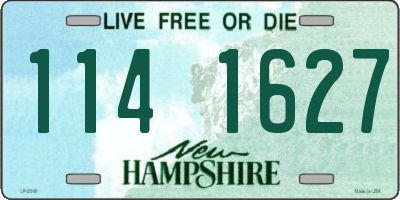 NH license plate 1141627