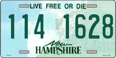 NH license plate 1141628
