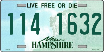 NH license plate 1141632