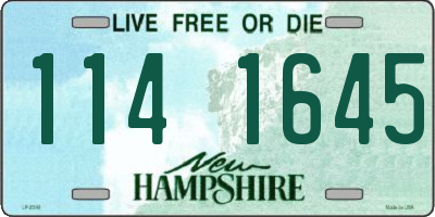 NH license plate 1141645